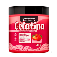 GotaDourada- Gelatina Capilar Morango-Efeito Teia 500gr