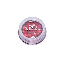 Glitter Xi-Coração Vermelho 1g - Inocos