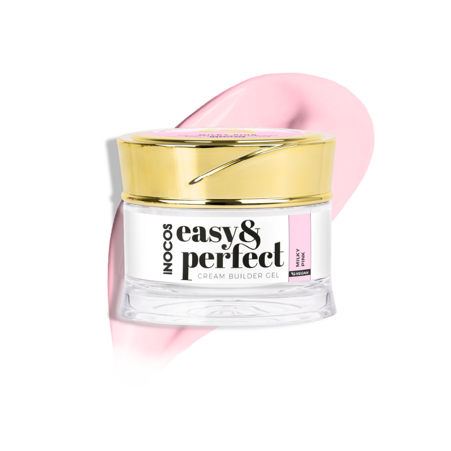 Easy e Perfect Cream Builder Gel Milky Pink 50g - Inocos