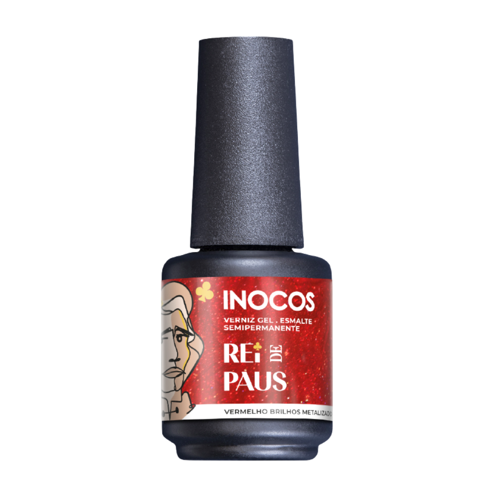 Verniz Gel QH3 Rei de Paus 15ml - Inocos