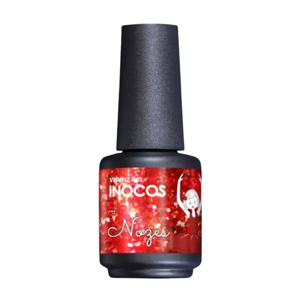 Verniz Gel Bailados Da Maria - Nozes 15ml - Inocos