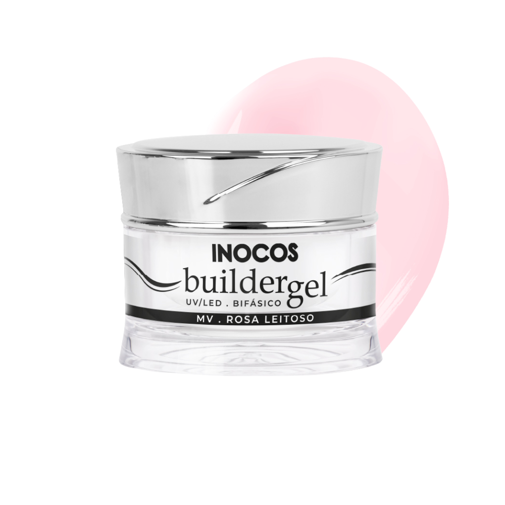 Gel Construção Rosa Leitoso 50g - Inocos