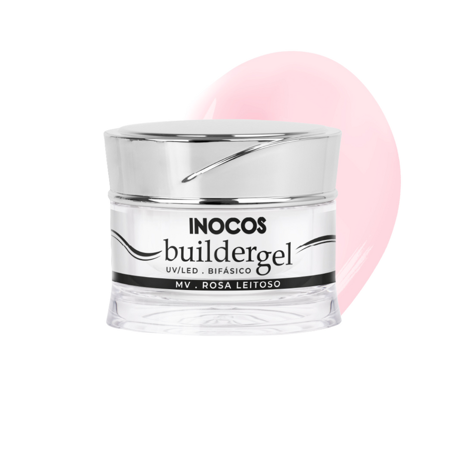 Gel Construção Rosa Leitoso 50g - Inocos
