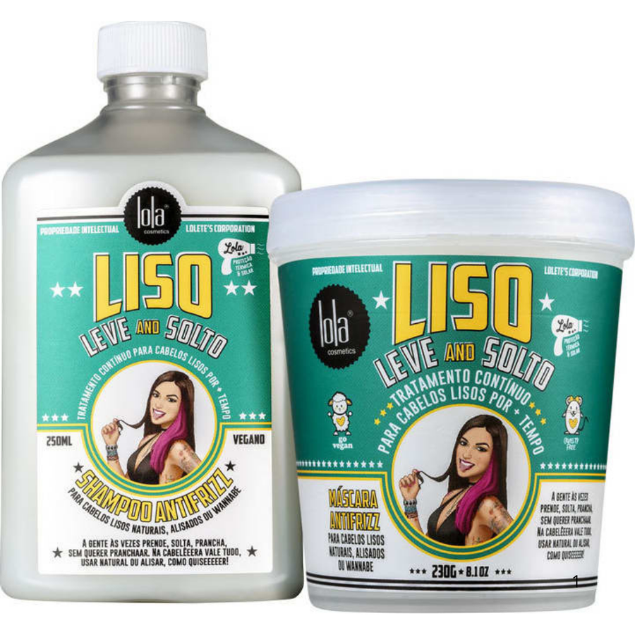 Kit Lola Cosmetics Liso, Leve and Solto Duo
