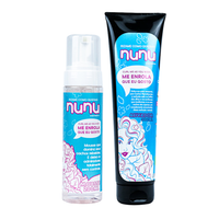 Nunu Cosmetics Kit Me Enrola Que Eu Gosto Ativador 300ml + Mousse 200ml (2 produtos)