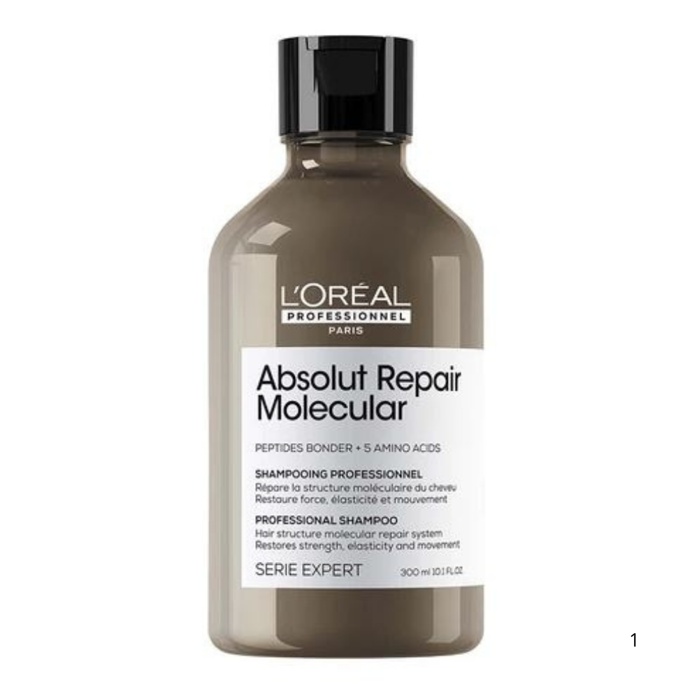 Absolut Repair Molecular Shampoo 300ml - Loreal Professional