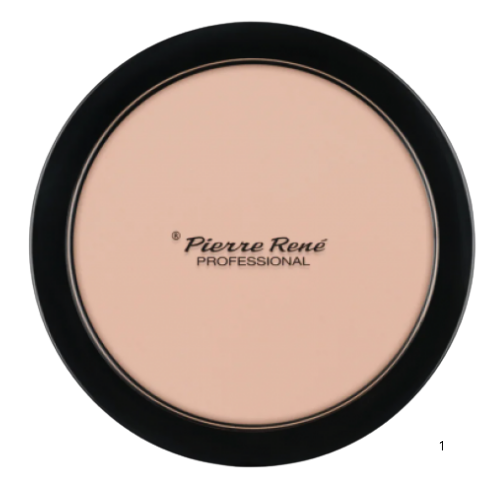 Pierre René pó compacto SPF 25 03 Sand para o rosto