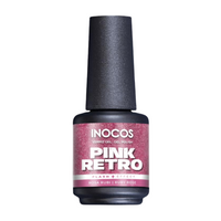 Verniz Gel FB4 Pink Retro 15ml - Inocos
