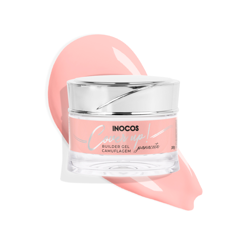 Gel Construção Cover Up Panacota 30g - Inocos