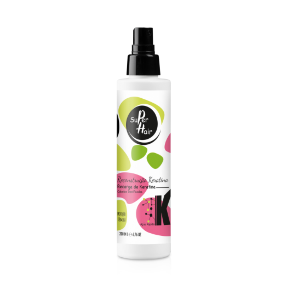 Recarga de Keratina Reconstrução Cabelos Danificados 200ml - Real Natura