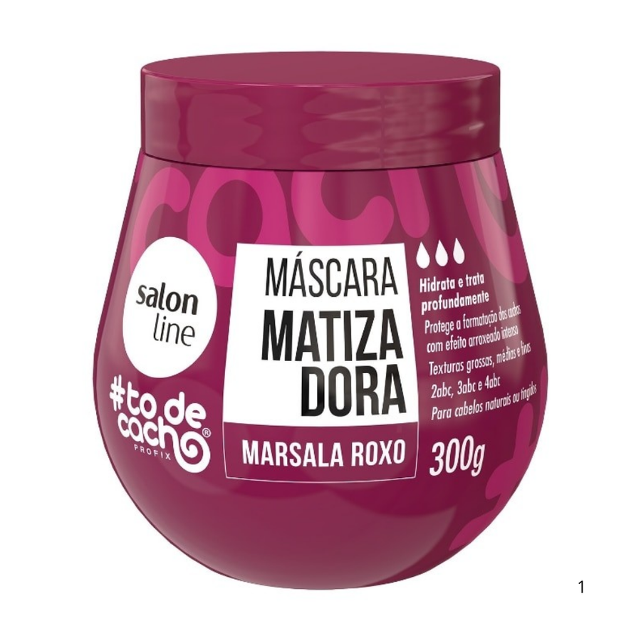 Todecacho Marsala Purple Toning Mask 300g - Salonline