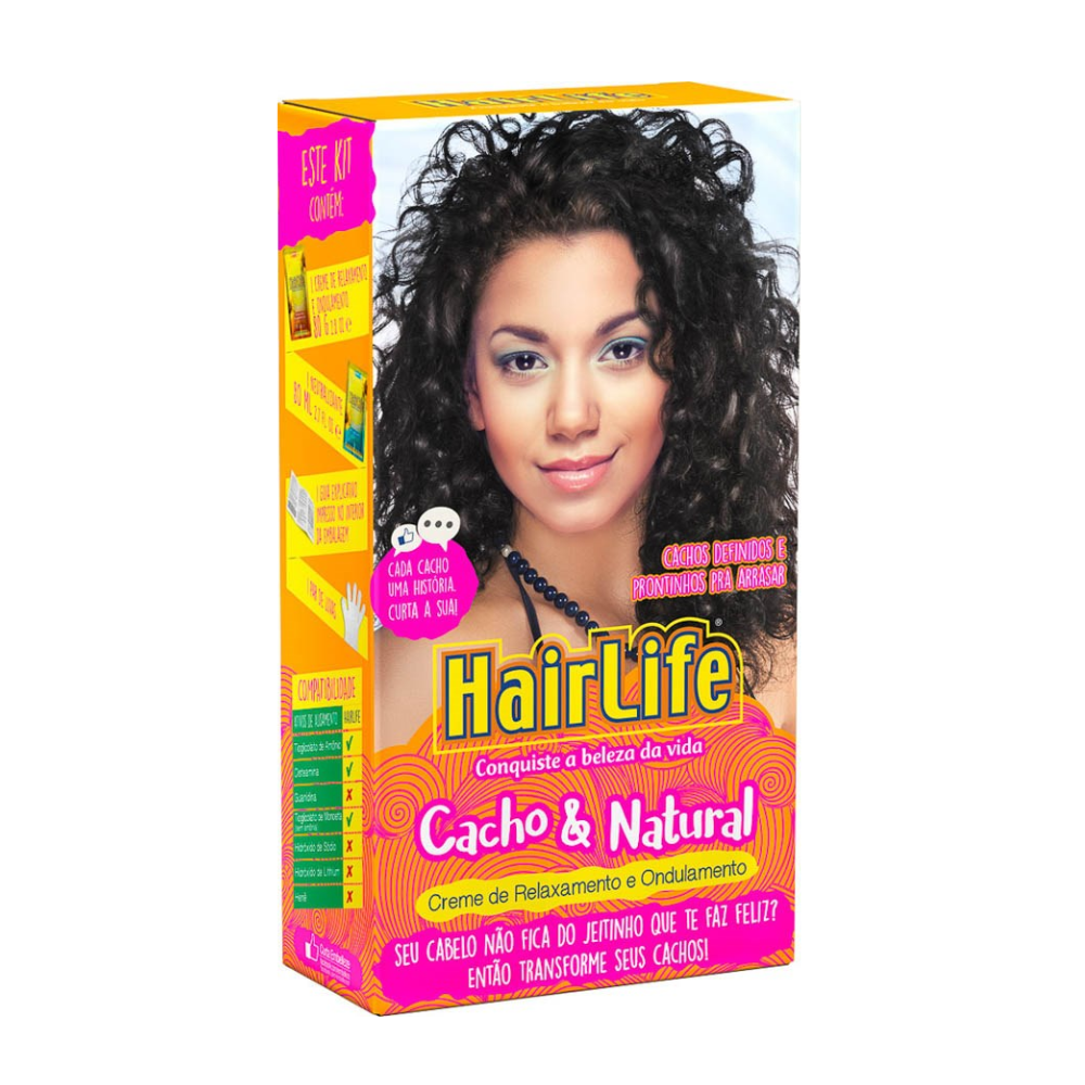 Hair Life Cacho e Natural 180g - Novex