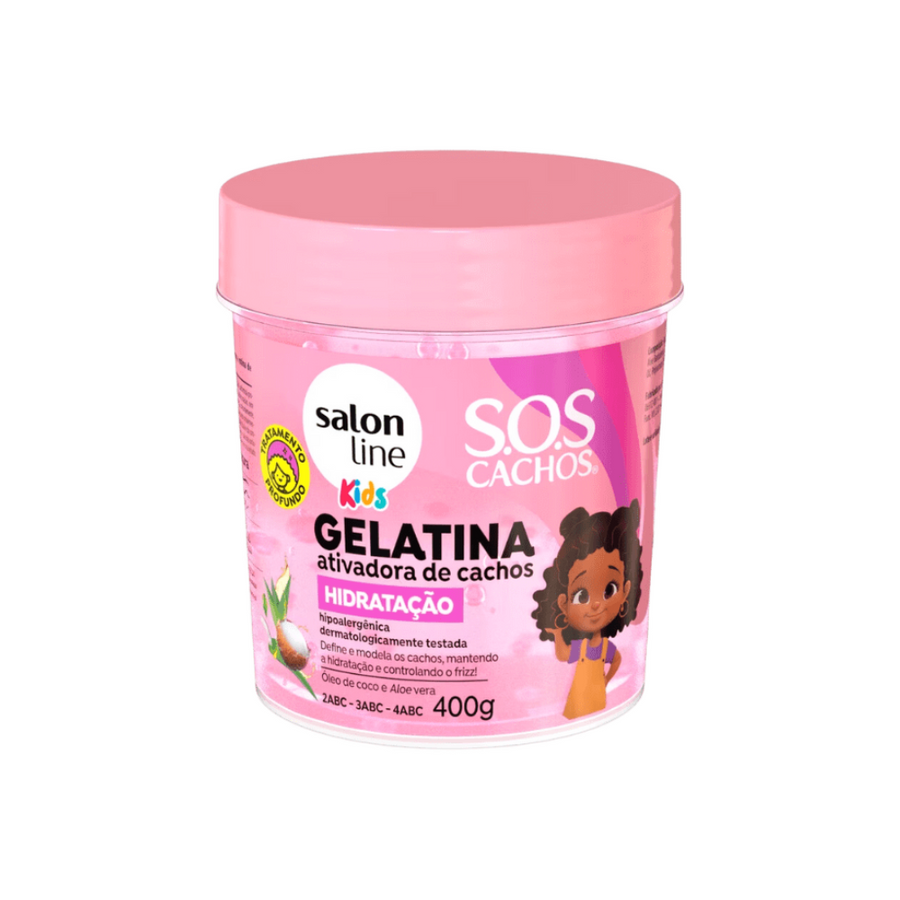 Kids Hydration Gelatin Sos Cachos 400g - Salon Line