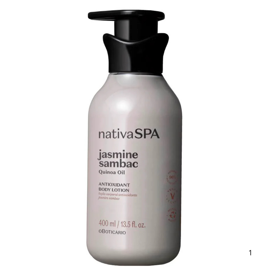 Loção Hidratante Corporal Jasmim Sambac Nativa Spa 400ml - O Boticário