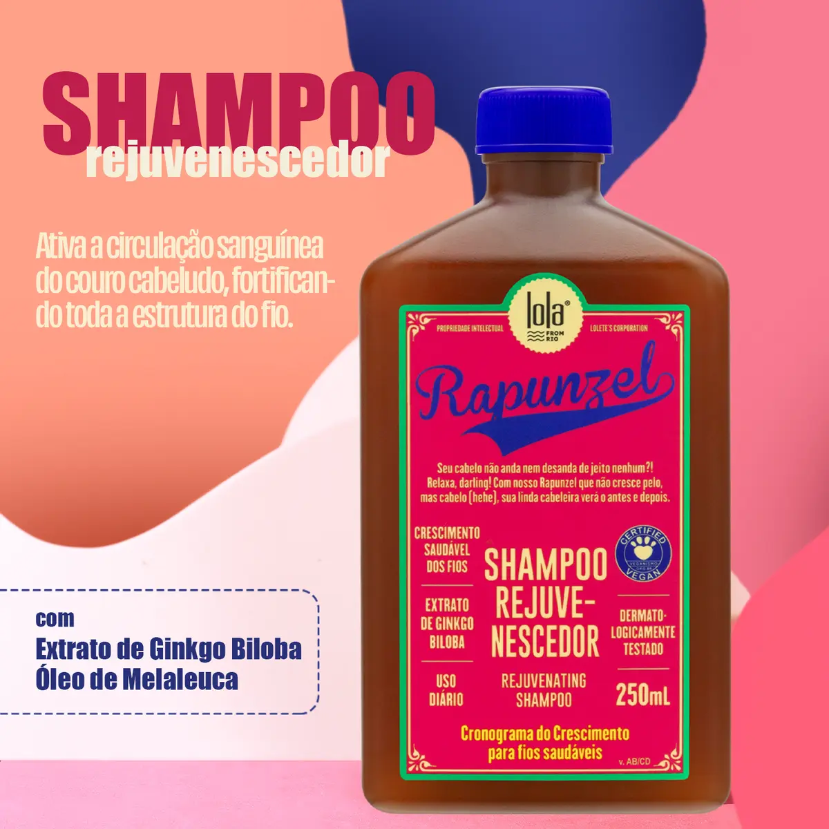 Lola Rapunzel Shampoo Rejuvenescedor 250ml