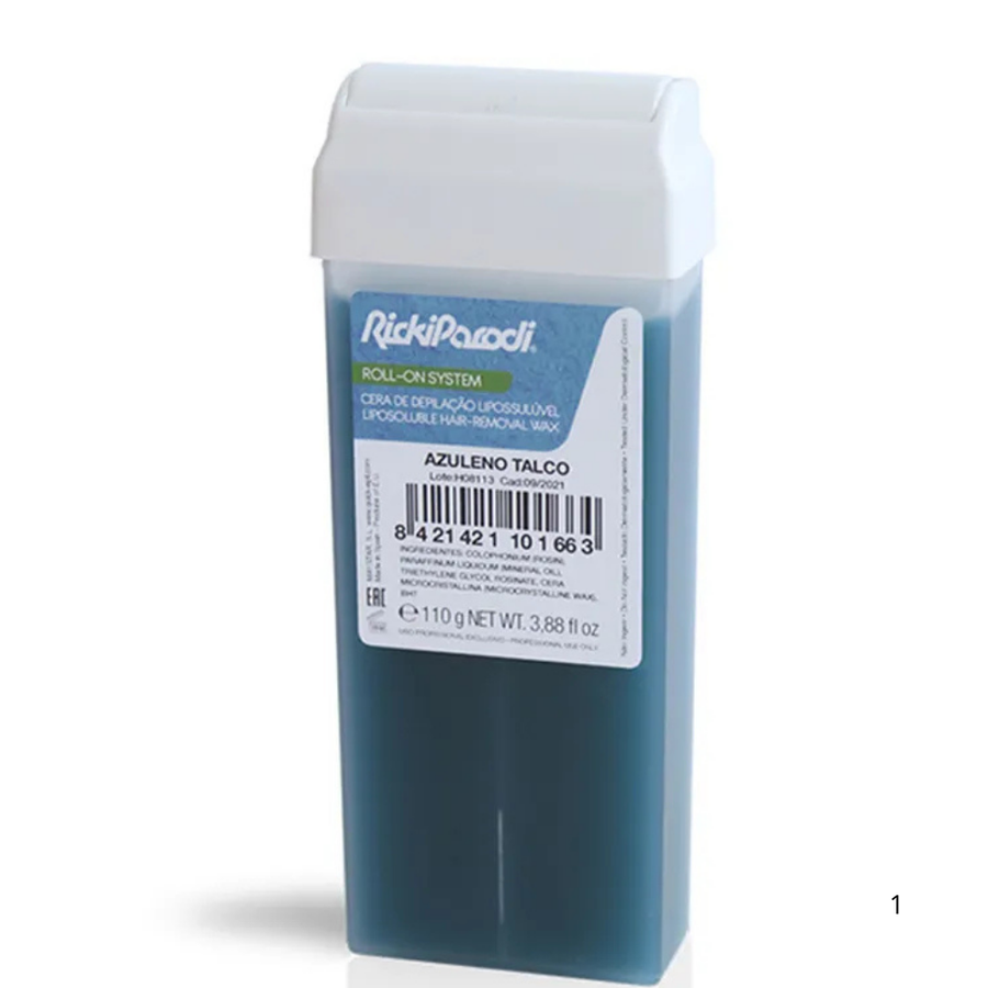 Rickiparodi -Cera Roll Azuleno Talco 110g