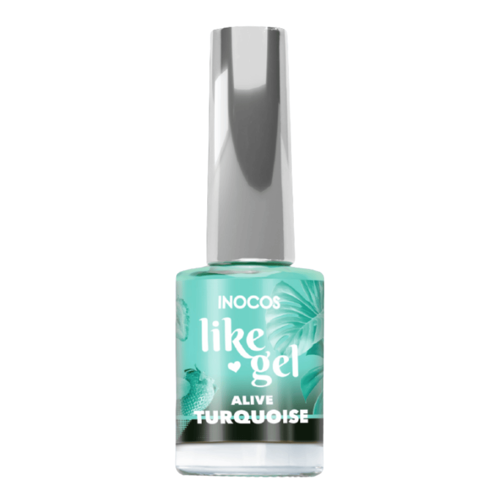 Verniz Like Gel Alive Turquoise 11ml - Inocos