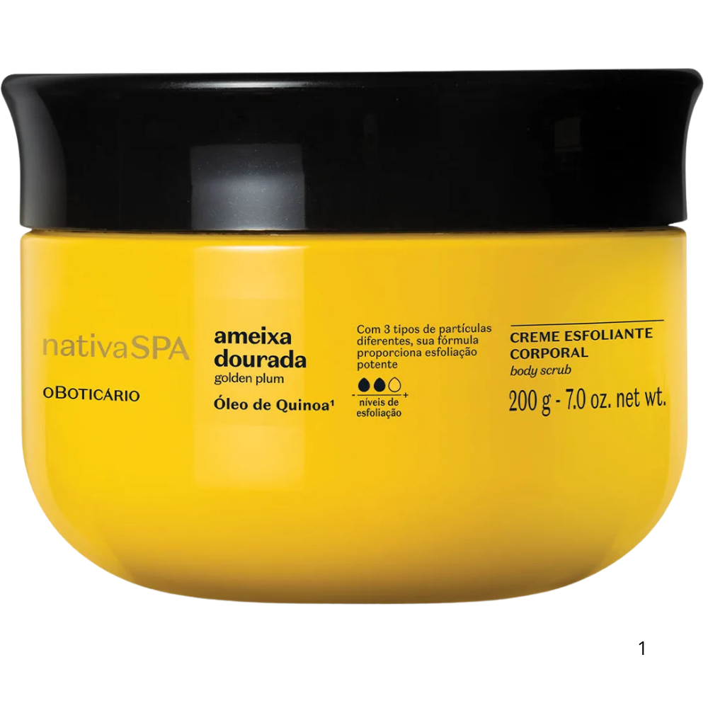 Esfoliante Corporal em Creme Ameixa Negra Nativa Spa 200g - O Boticário