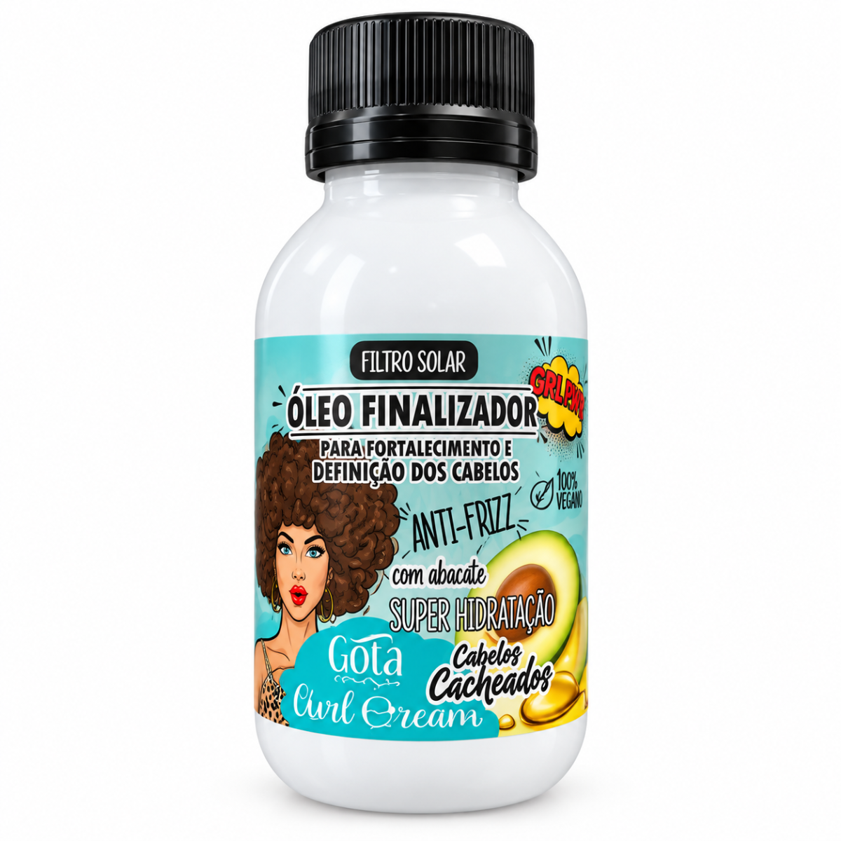 Óleo Finalizador Cacheados  60ml - Gota Dourada