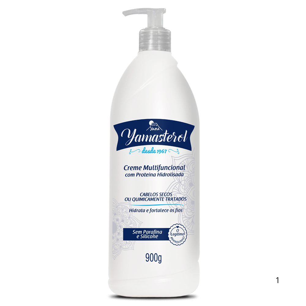 Creme Multifuncional Proteína Hidrolisada 900g - Yamasterol