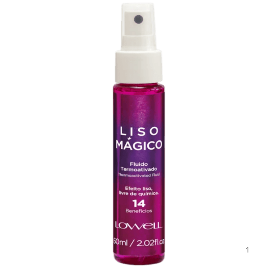 Fluido 14 em 1 Liso Mágico 60ml - Lowell