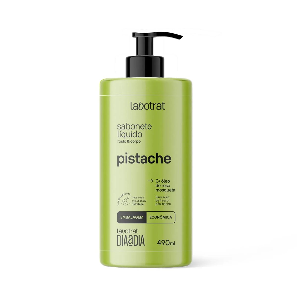 Labotrat - Sabonete Líquido Pistache Dia a Dia 490ml