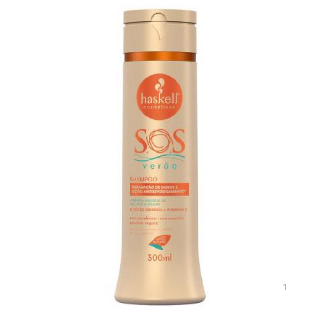 Shampoo Pós Sol SOS 300ml - Haskell