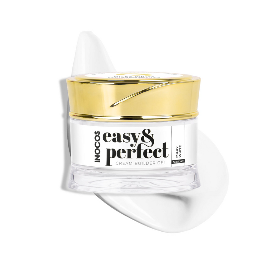 Easy e Perfect Cream Builder Gel Milky White 50g - Inocos