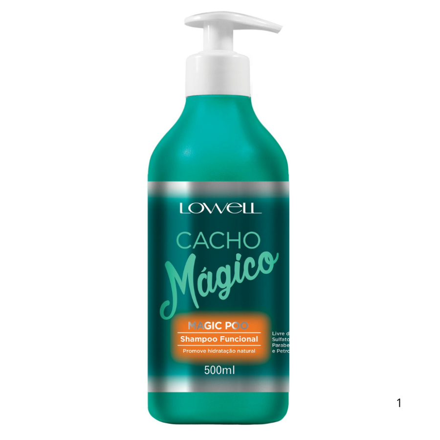 Shampoo Funcional Cacho Magico 500ml - Lowell
