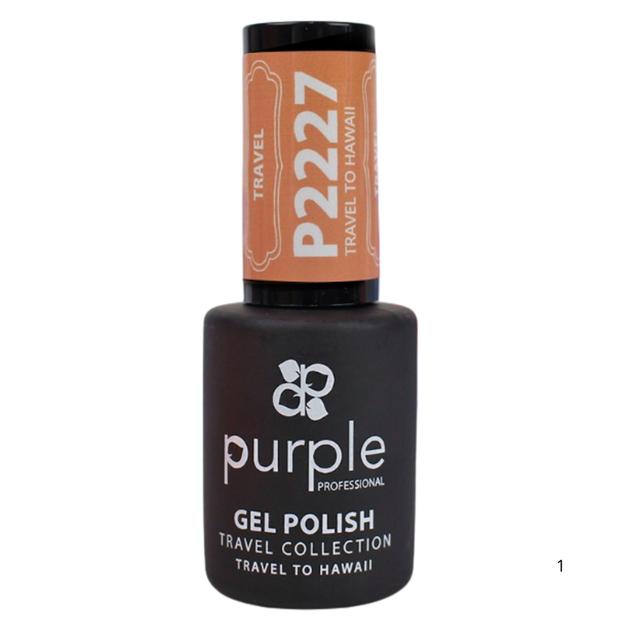 Gel Polish Travel To Hawaii 10ml - Purple