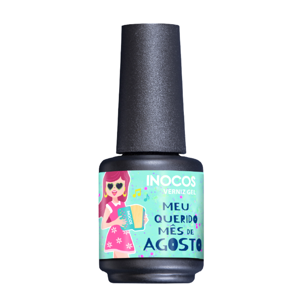 Verniz Gel Meu Querido Mês De Agosto 15ml - Inocos