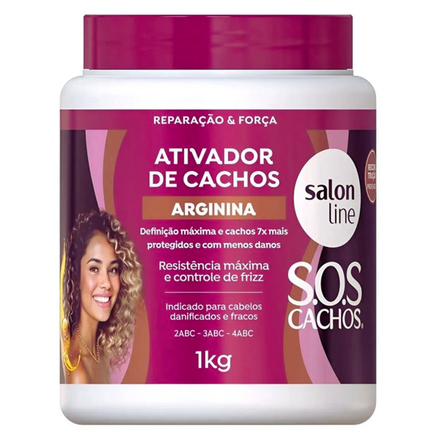 Salon Line SOS Ativador Cachos Arginina 1kg