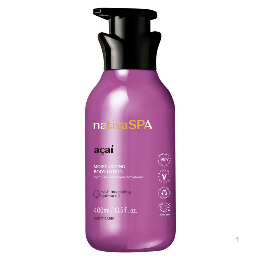 Loção Hidratante Corporal Açaí Nativa Spa 400ml - O Boticário