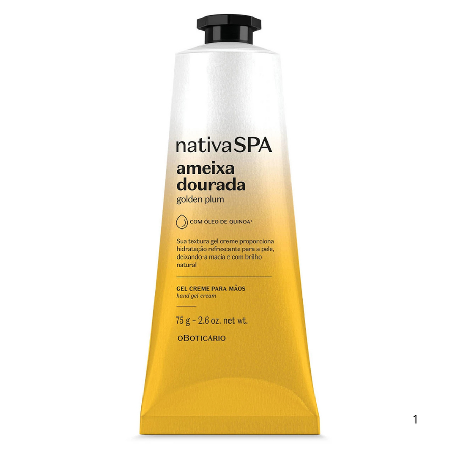 Creme para Mãos Ameixa Dourada Nativa Spa 75g - O Boticário