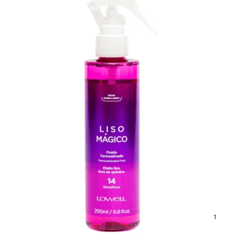 Fluido 14 Em 1 Liso Magico 200ml - Lowell