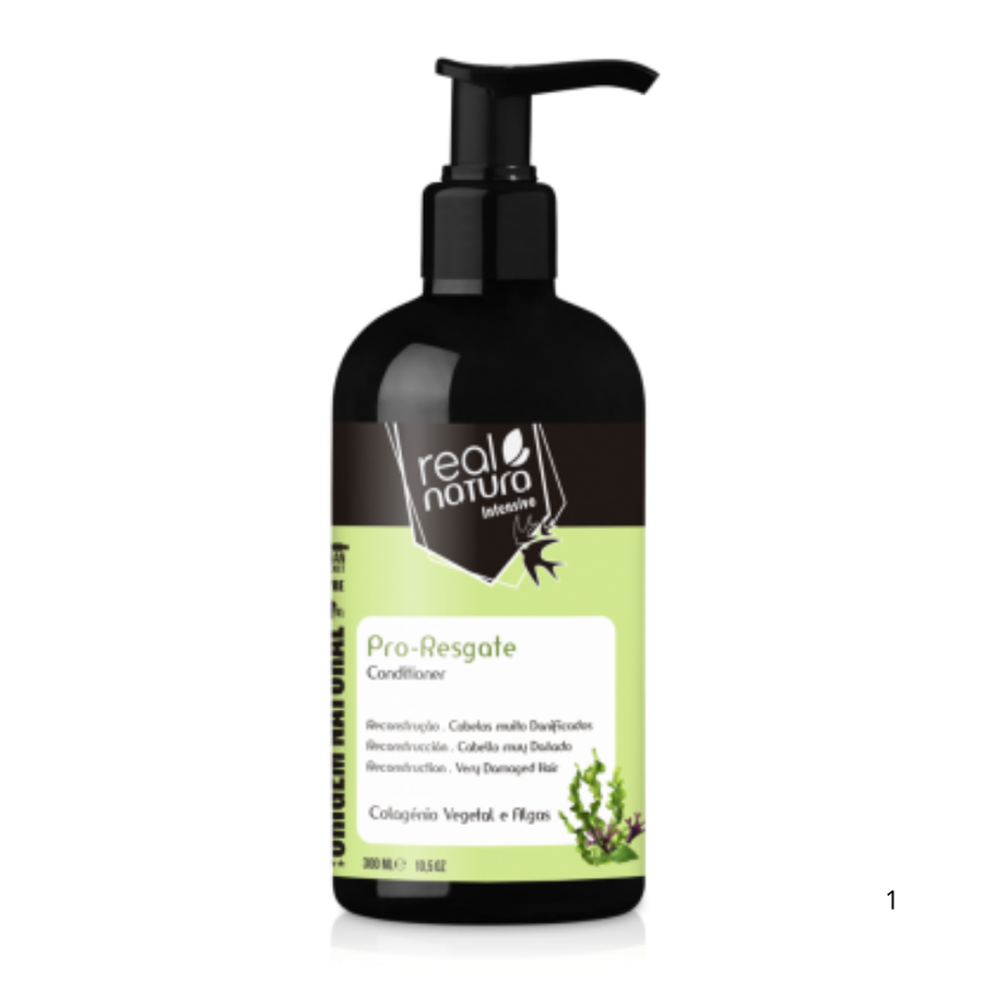 Real Natura - Condicionador Sem Sal Pro-Resgate 300ml