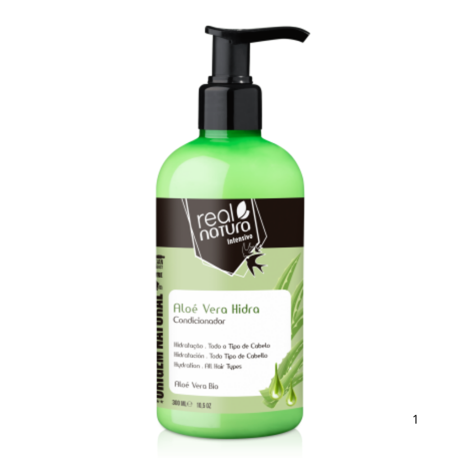 Condicionador Sem Sal Aloe Vera Hidra 300ml - Real Natura