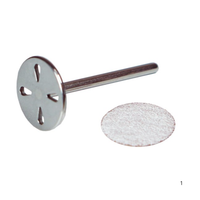 Base Metálica 15mm de Discos Adesivos Circulares - Purple