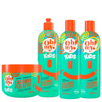 Oh My! Kit Missão Caracóis Perfeitos Kids (4 produtos)