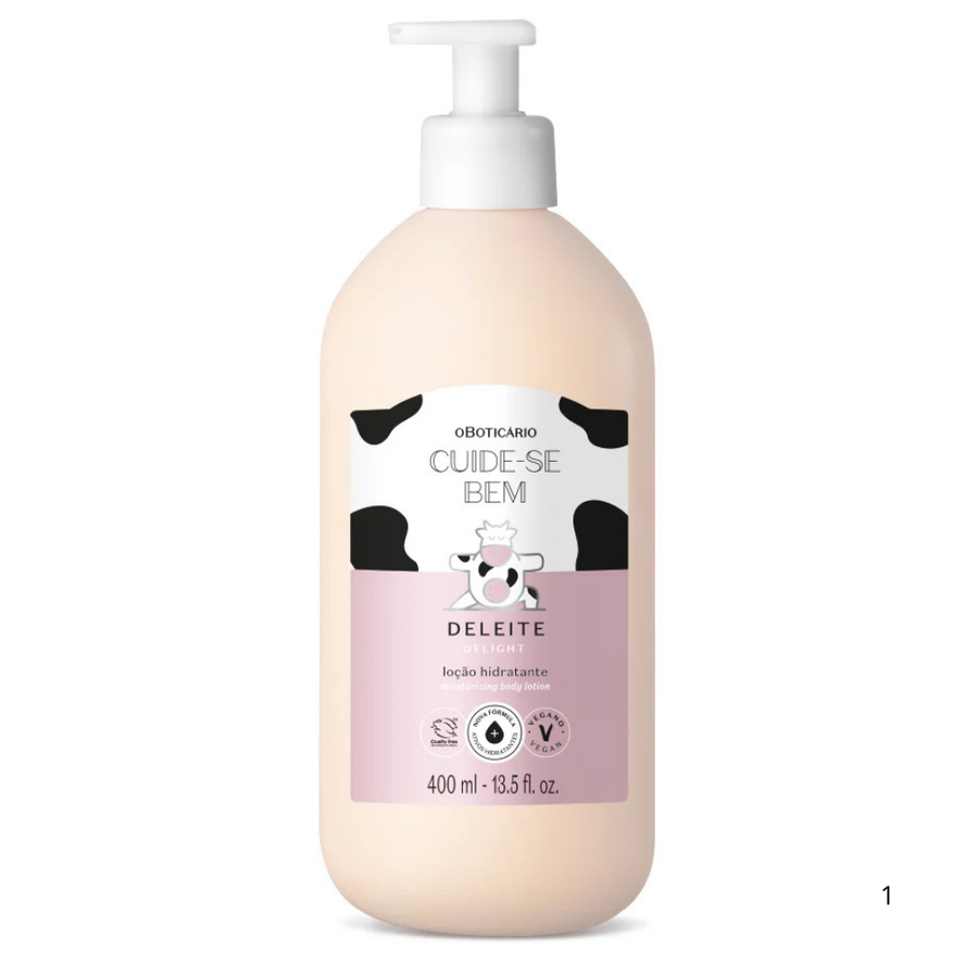 Loção Hidratante Corporal DeLeite Cuide-se Bem 400ml - O Boticário