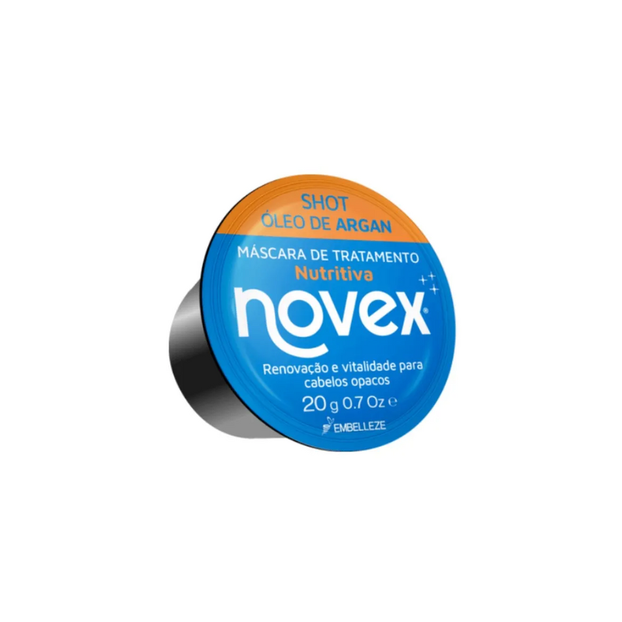 Novex Máscara de Tratamento Shot Óleo de Argan 20G