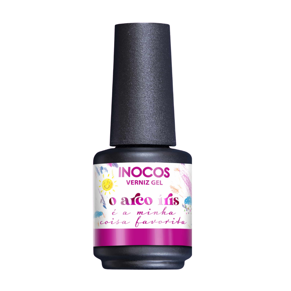 Verniz Gel Arco Íris É A Minha Coisa Favorita 15ml - Inocos