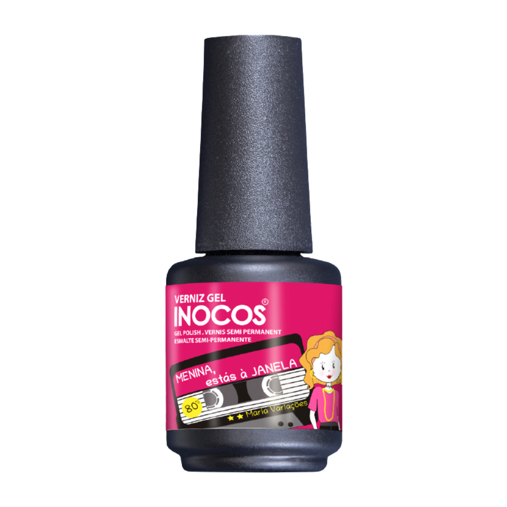 Verniz Gel Menina Estás Á Janela 15ml - Inocos