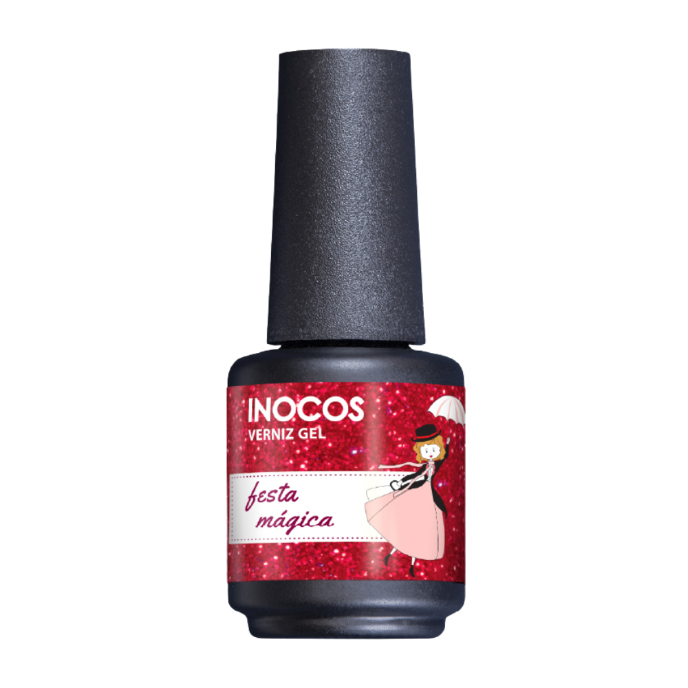Verniz Gel Festa Mágica 15ml - Inocos