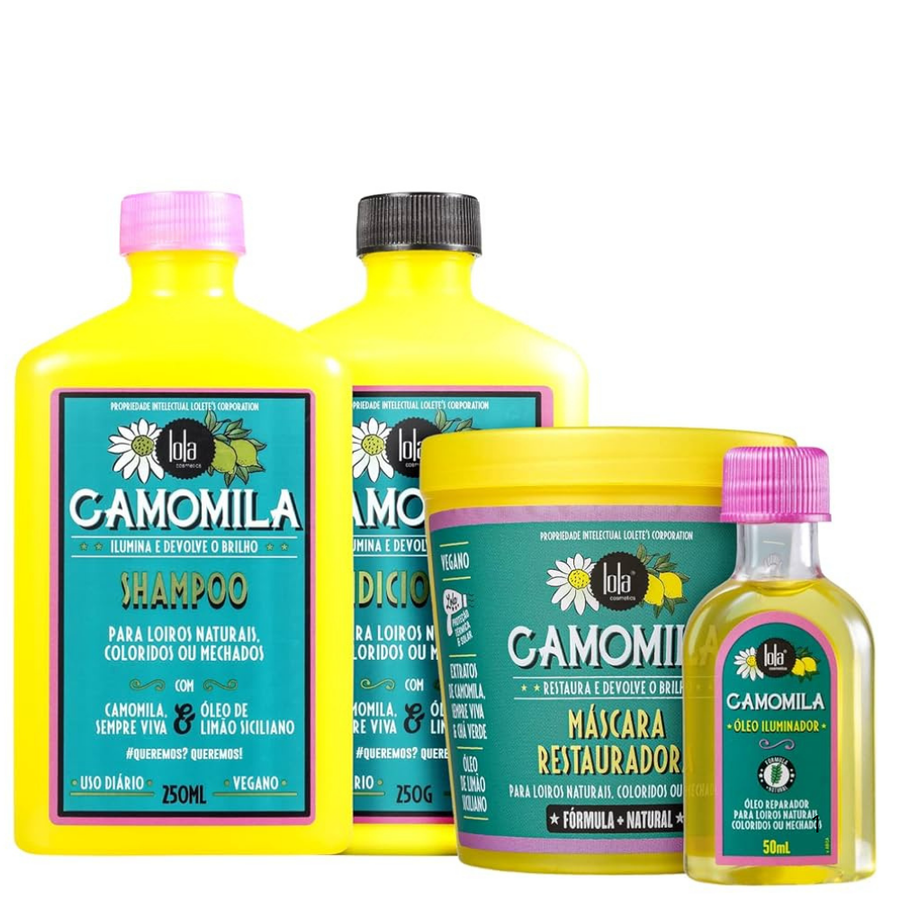 Kit Lola Cosmetics Camomila (4 produtos)
