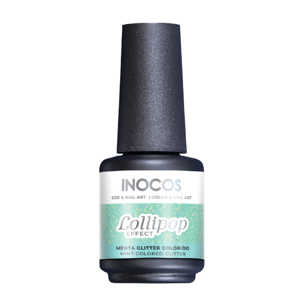 Verniz Gel LP1 Efeito Lollipop Menta 15ml - Inocos