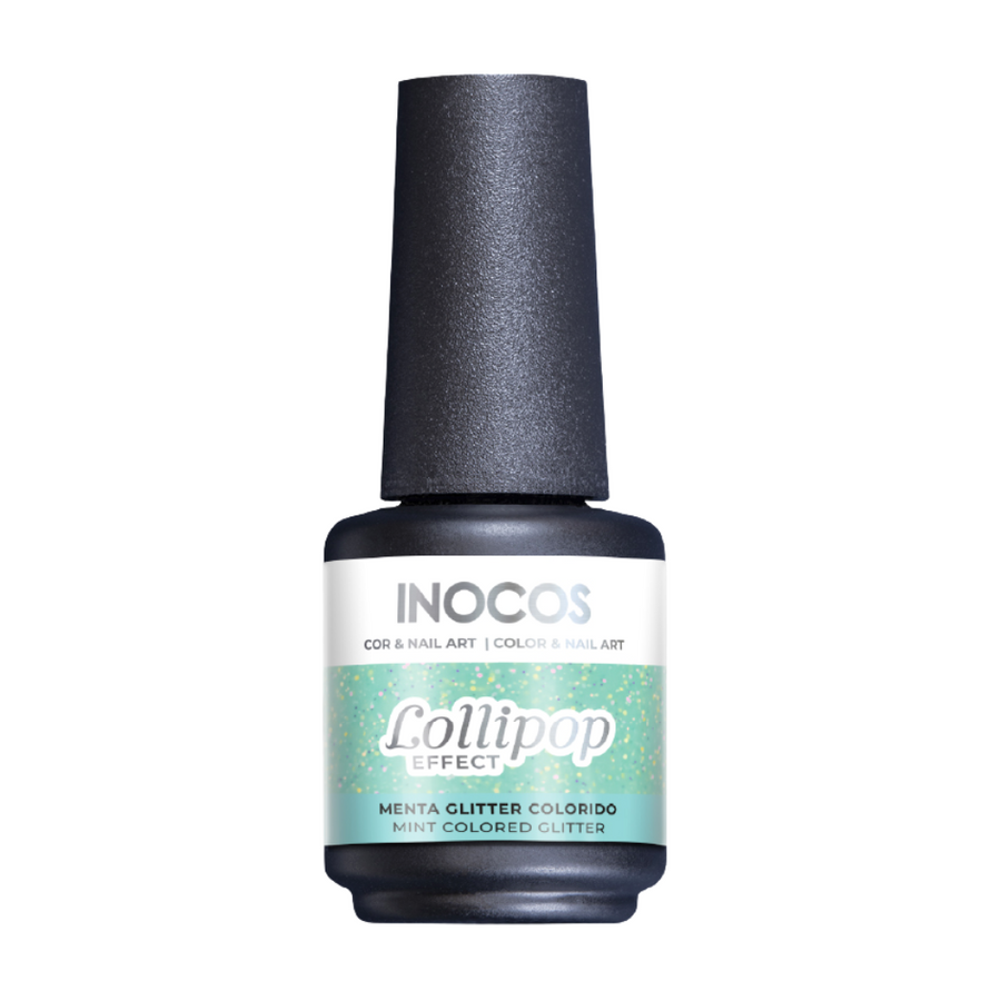 Verniz Gel LP1 Efeito Lollipop Menta 15ml - Inocos