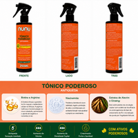 Nunu Cosmetics - Tónico Poderoso Antiqueda 250ml