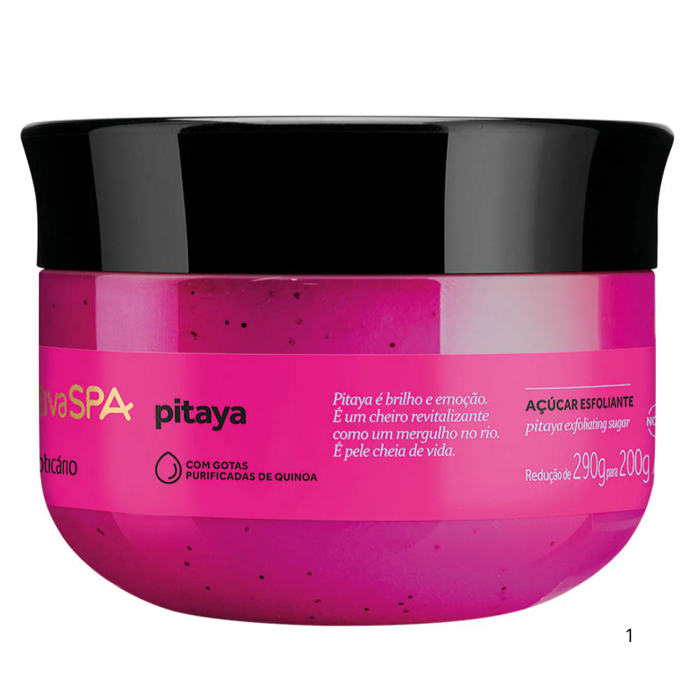 Esfoliante Açúcar Corporal Pitaya Nativa Spa 200g - O Boticário