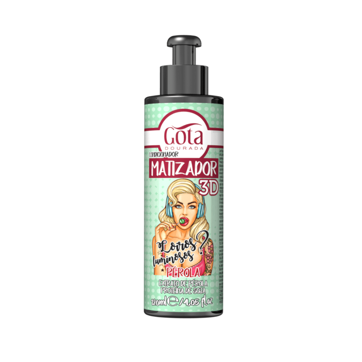 Matizador 3D Pérola 120ml - Gota Dourada